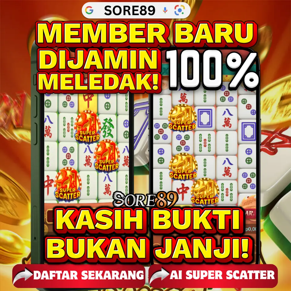 SORE89 Masuk Resmi 2026 Aplikasi